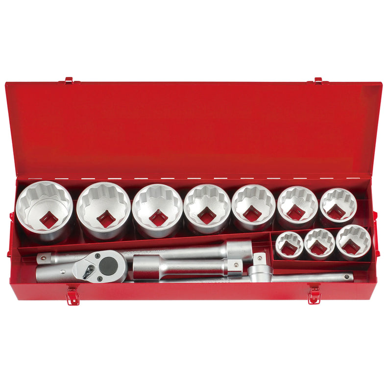 Jgo. dados []1 36-80 mm. (8141) - FORCE