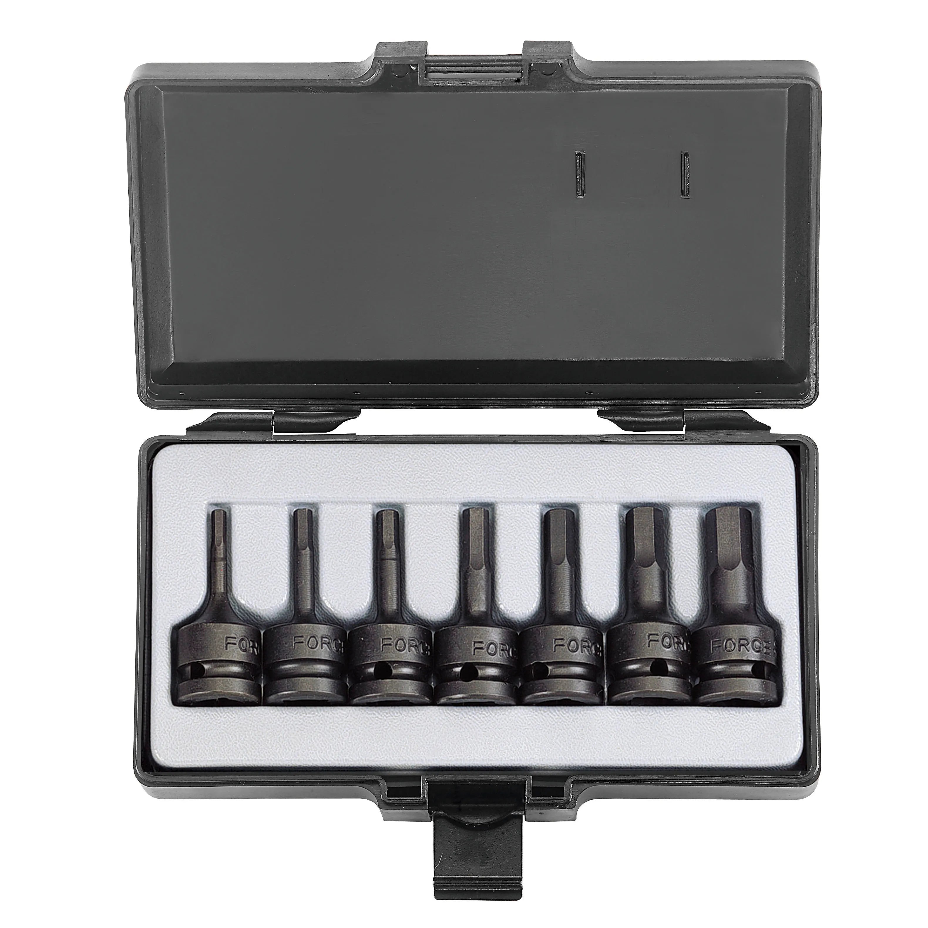 Jgo. dados []1/2 impacto allen 7 pzs. (4077) - FORCE