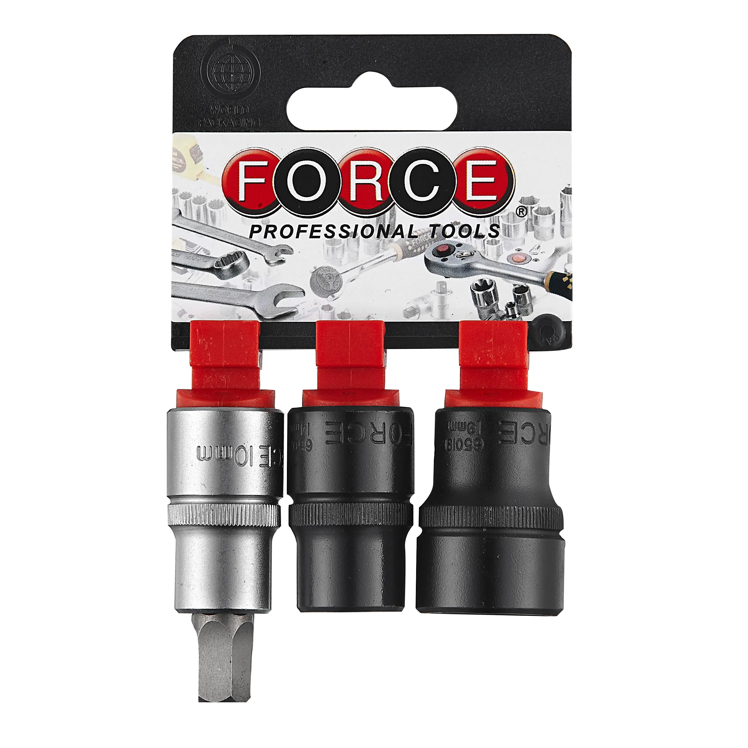 Jgo. dados []1/2 pentagonales 3 pzs. (4036) - FORCE