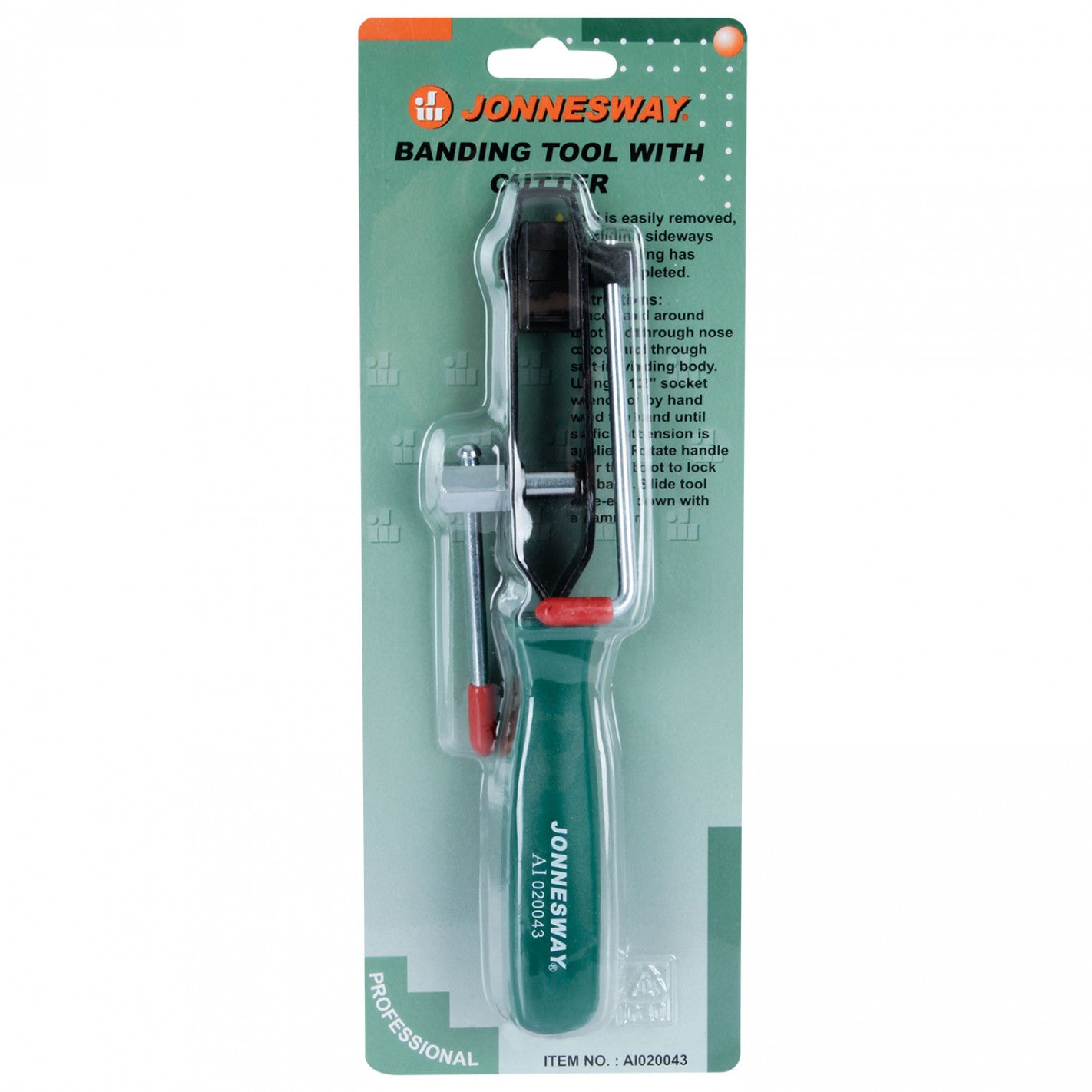 ALICATE ABRAZADERA con cortador AI020043