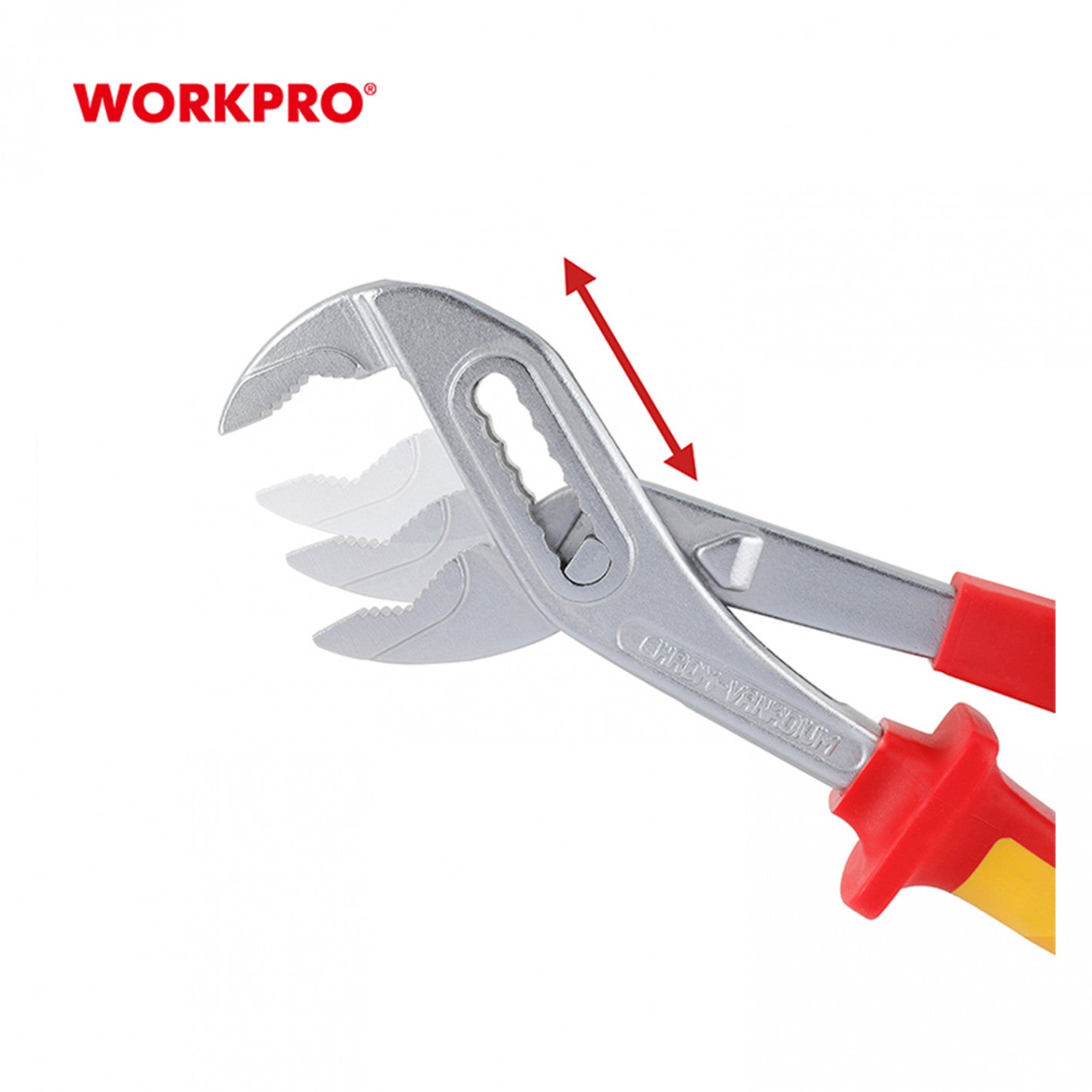 ALICATE PICOLORO AJUSTABLE AISLADO 10 WP342011