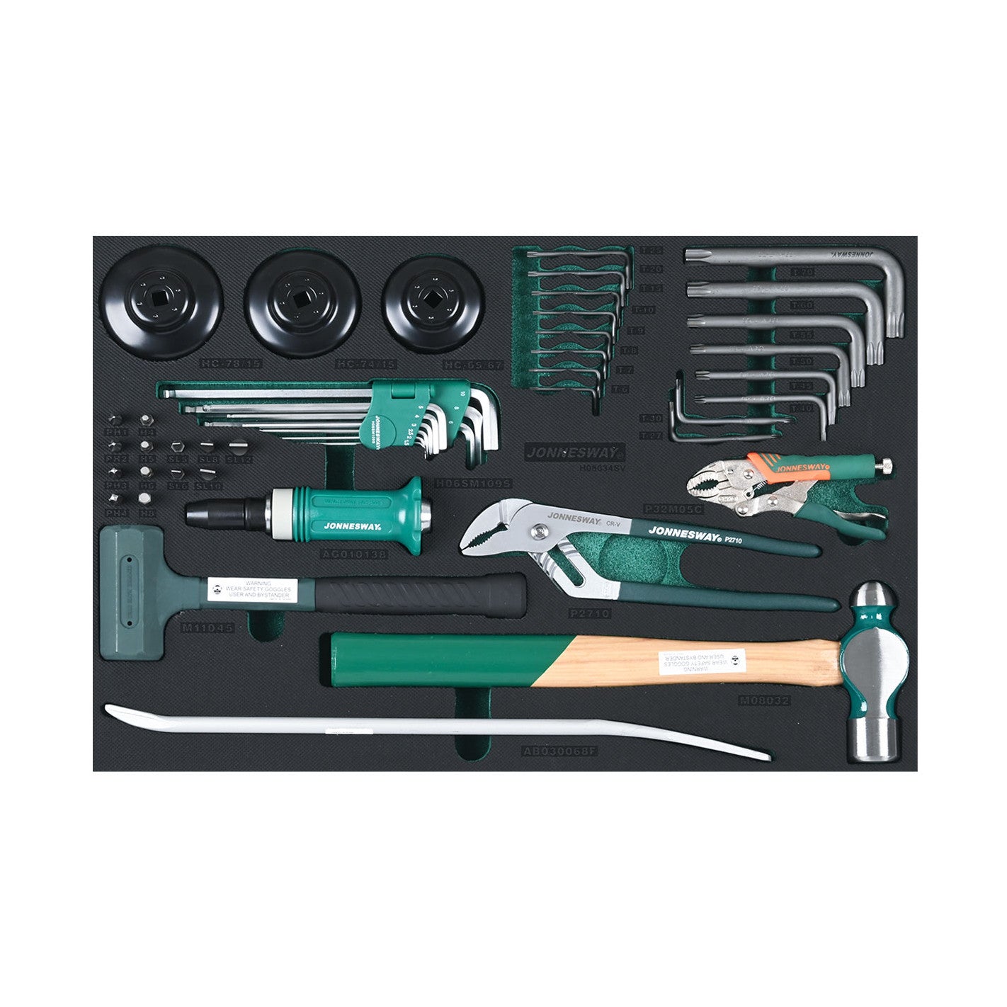 BANDEJA HERRAMIENTAS H08034SV (MARTILLOS LLAVES S