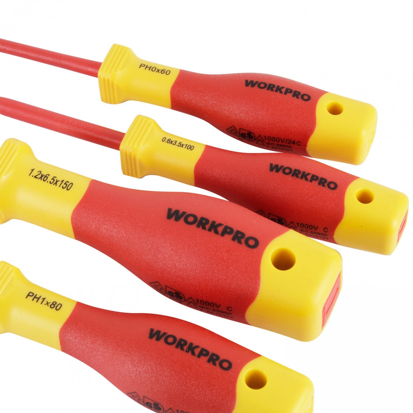 BANDEJA JUEGO DESTORNILLADORES AISLADOS DE 8 PIEZA