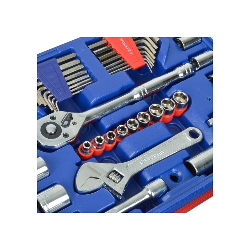 BAUL DE HERRAMIENTAS 3 CAJONES 125 PIEZAS