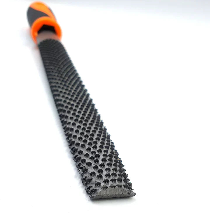 Lima Escofina media caña 8 con mango de fibra Harden