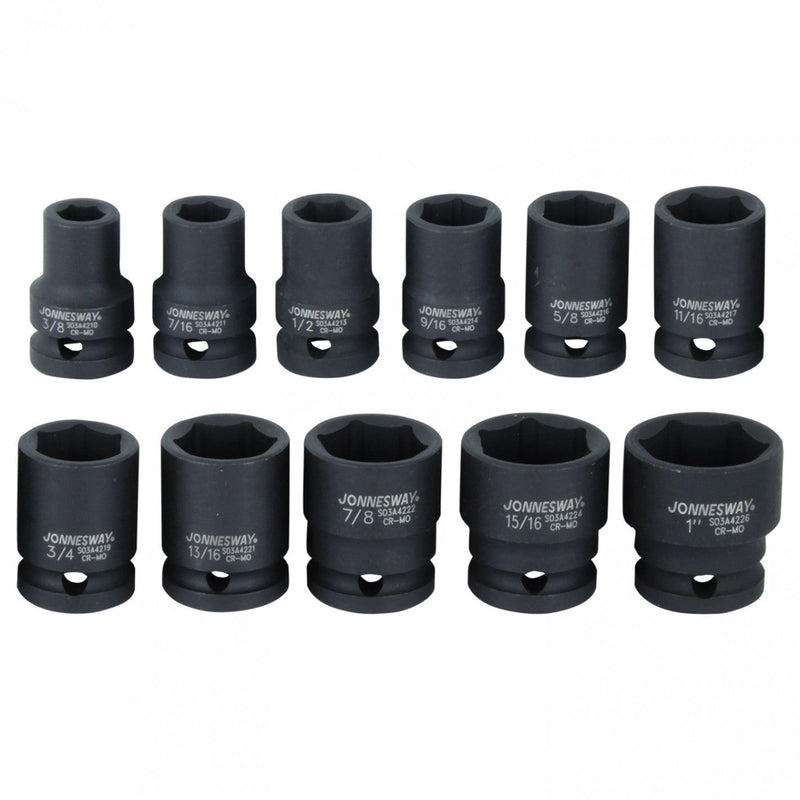 CAJA de DADOS de IMPACTO 1/2 11 piezas S03A4211S