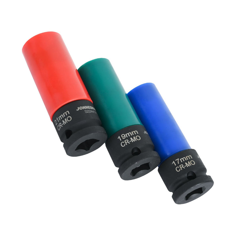 CAJA de DADOS IMPACTO 1/2 3 pz S22A4103MS