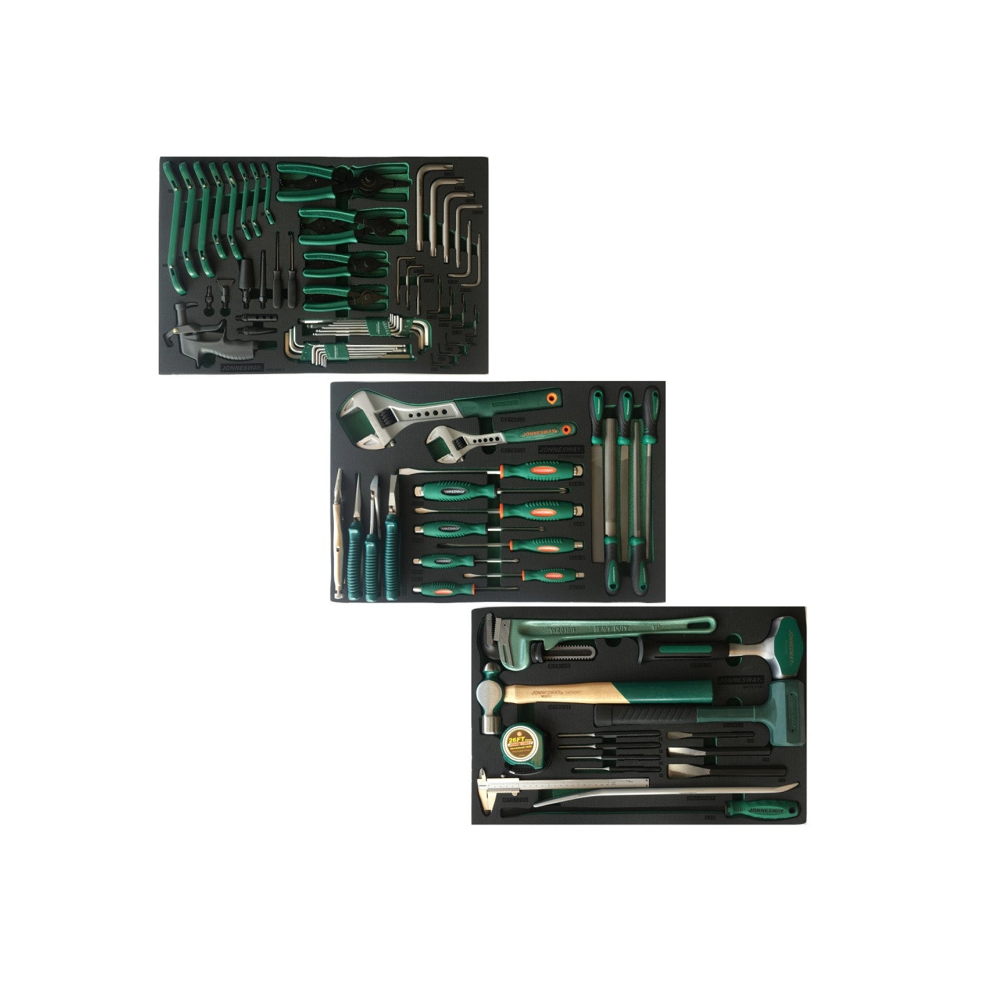 CARRO C/ 395 HERRAMIENTAS (C9DW1395V) - JONNESWAY