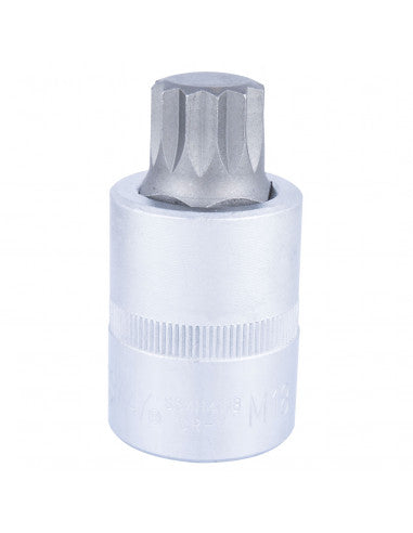 Dado Spline M18 Cuadrante 1/2” S64H4118 - JONNESWAY