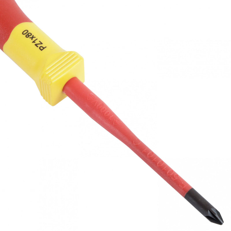 DESTORNILLADOR POZI AISLADO PZ1x80mm WP341020