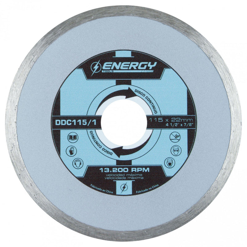 DISCO DIAMANTADO CONTINUO 4 1/2 DDC 115/1