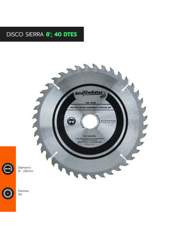 DISCO SIERRA 8 40 DTES HS 7210