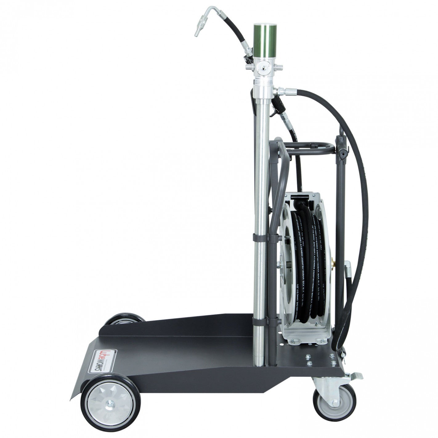 EQUIPO NEUMATICO LUBRICACION 200 L con ENROLLADOR