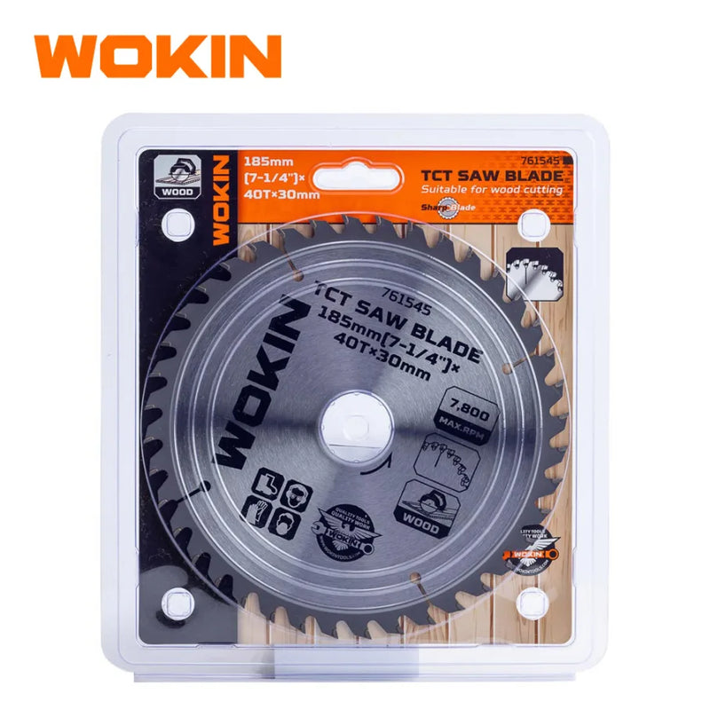 Disco Sierra 185mm(7-1/4)*40T*30mm Wokin