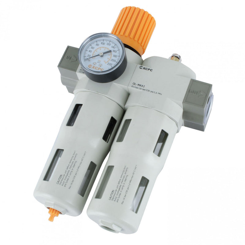 FILTRO REGULADOR LUBRICADOR DE 1 0-16bar XOU-MAXI