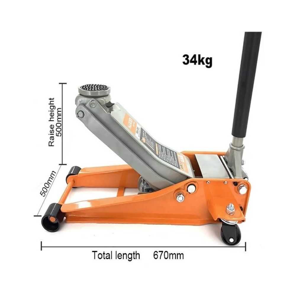 Gata tipo caimán 3 toneladas Harden
