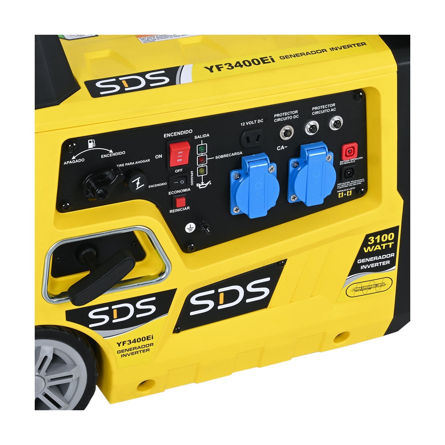 GENERADOR BENCINERO 34 KW 220 V SGG3400Ei INVERTE