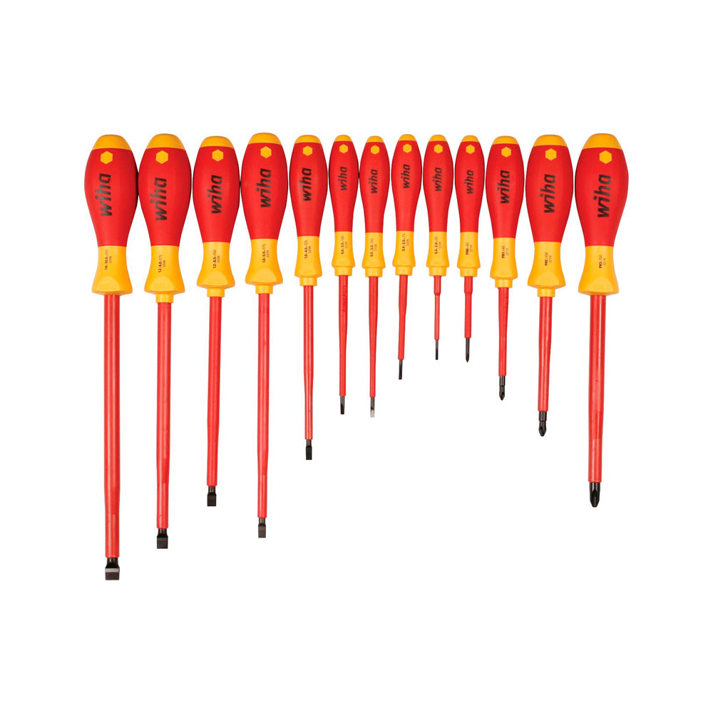 Juego 13 destornillador VDE aislada WIHA