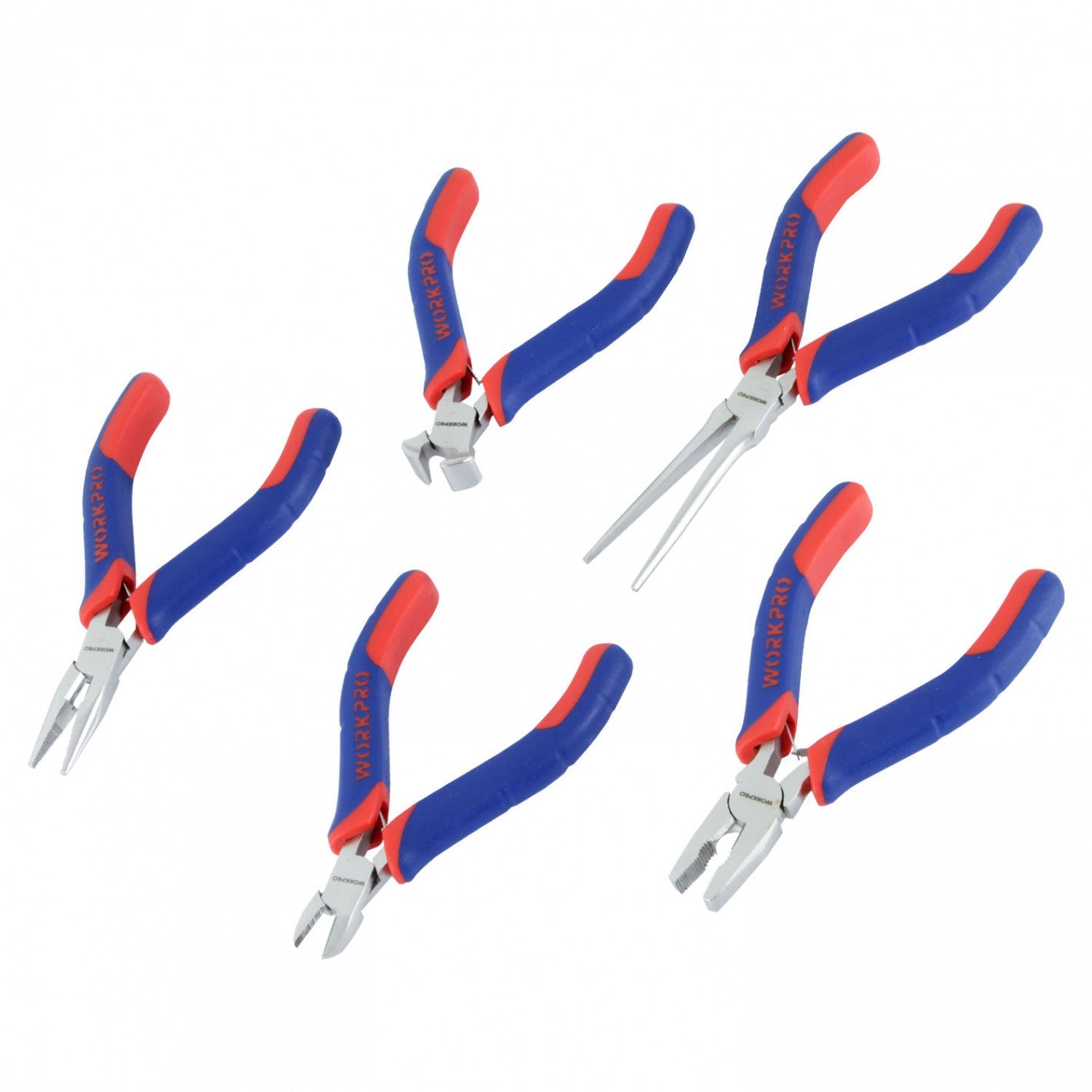 JUEGO ALICATES PUNTA MINI 5 PIEZAS W001305WE