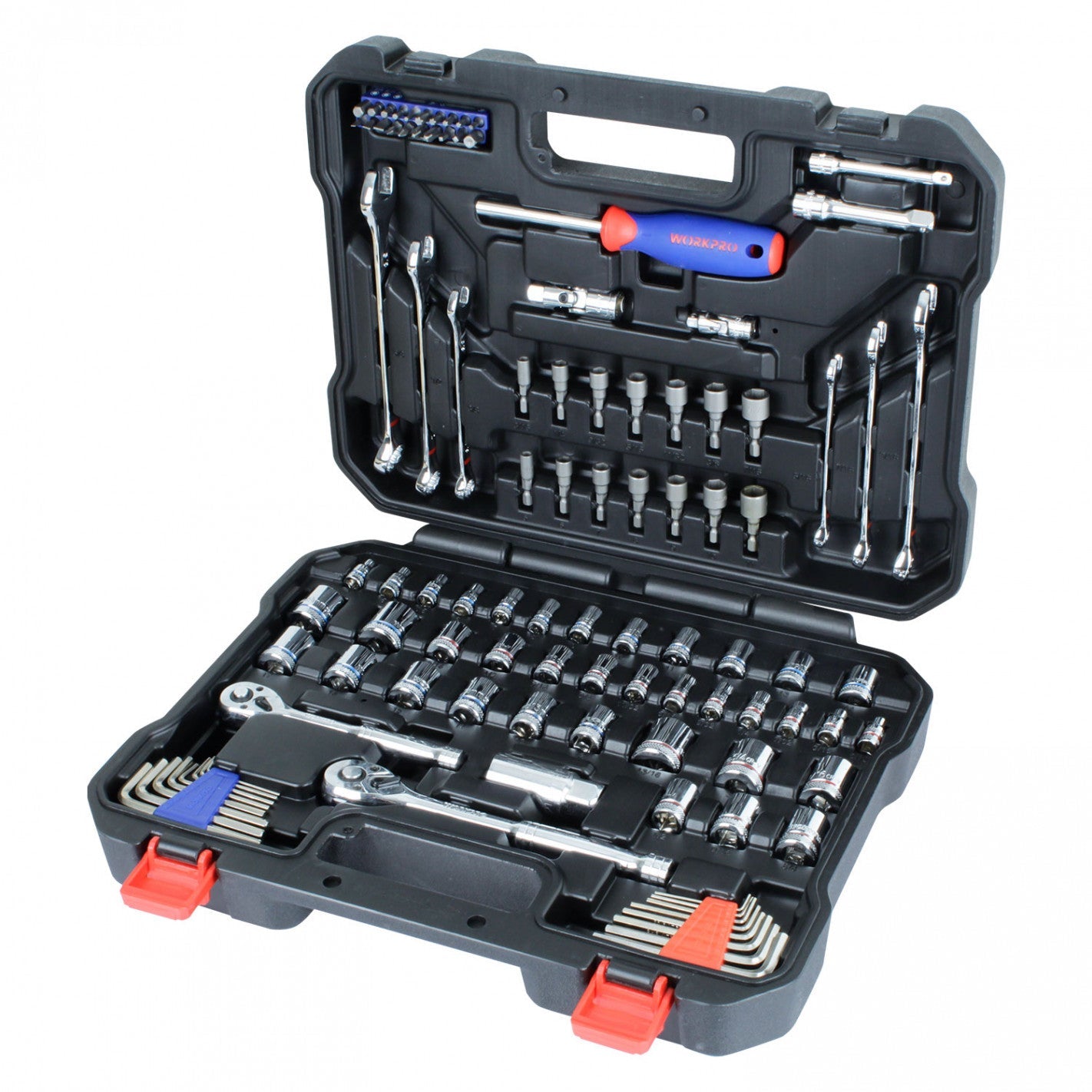 JUEGO DADOS COMBINADOS 1/4 3/8 101 PIEZAS