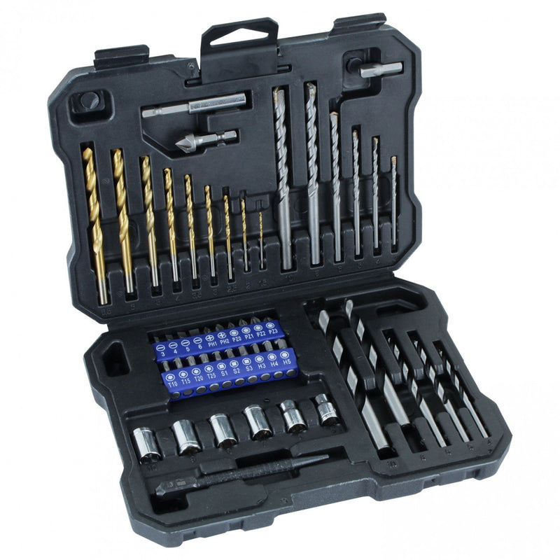 JUEGO DE BROCAS PARA TALADRO 51 PIEZAS