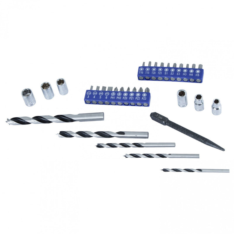 JUEGO DE BROCAS PARA TALADRO 51 PIEZAS