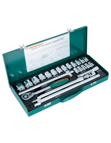 JUEGO de DADOS 1/2 24 piezas S04H4524S