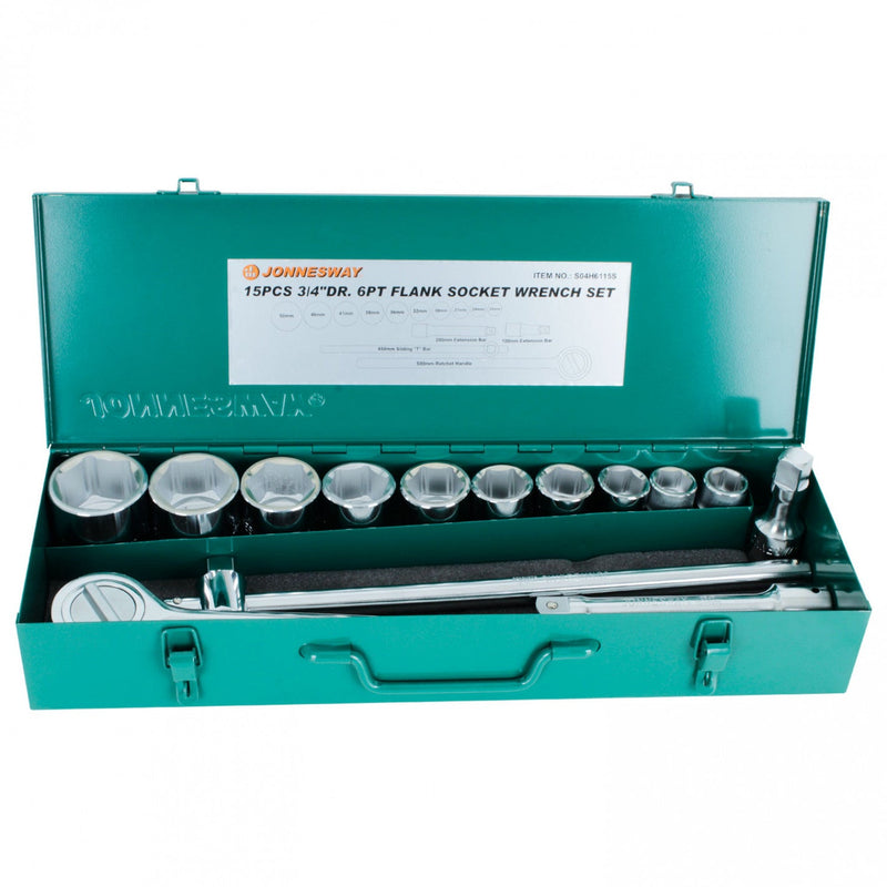 JUEGO de DADOS 3/4 15 piezas S04H6115S