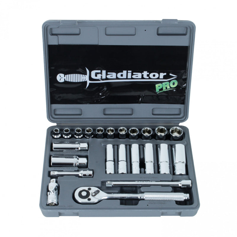 JUEGO de DADOS 3/8 23 PCS JT 823