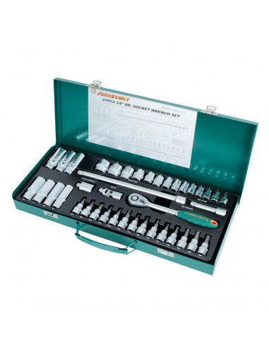 JUEGO de DADOS 3/8 41 piezas S04H3141S