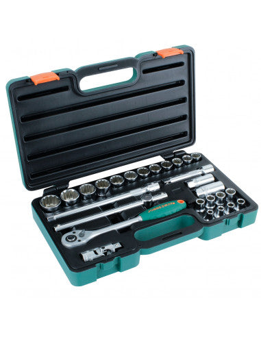 JUEGO de DADOS ESFERICOS 1/2 27 piezas S68H4127S