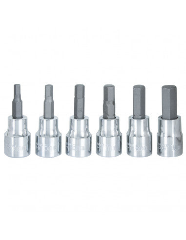 JUEGO de DADOS HEXAGONALES 3/8 6 piezas S50H3106S