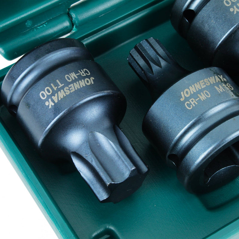 JUEGO de DADOS IMPACTO 3/4 TORX E IMBUS S64A6306S