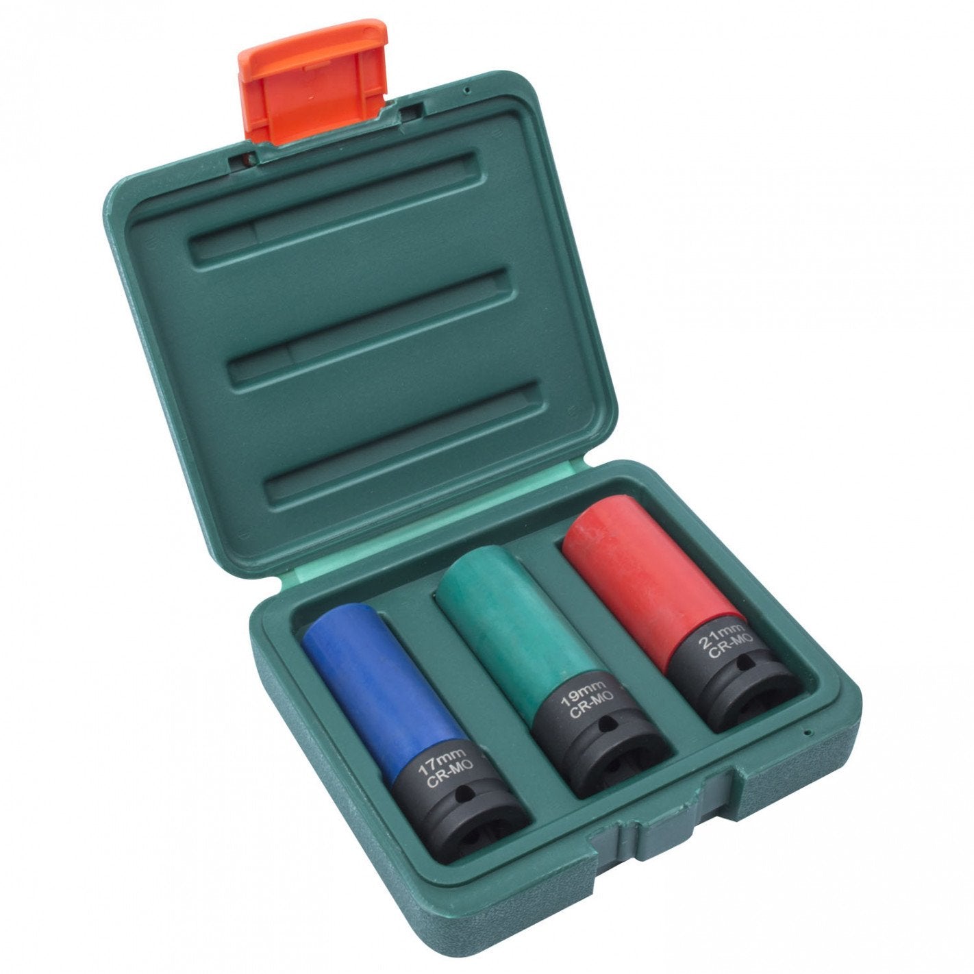 JUEGO de DADOS IMPACTO LLANTAS ALEACION 3 piezas