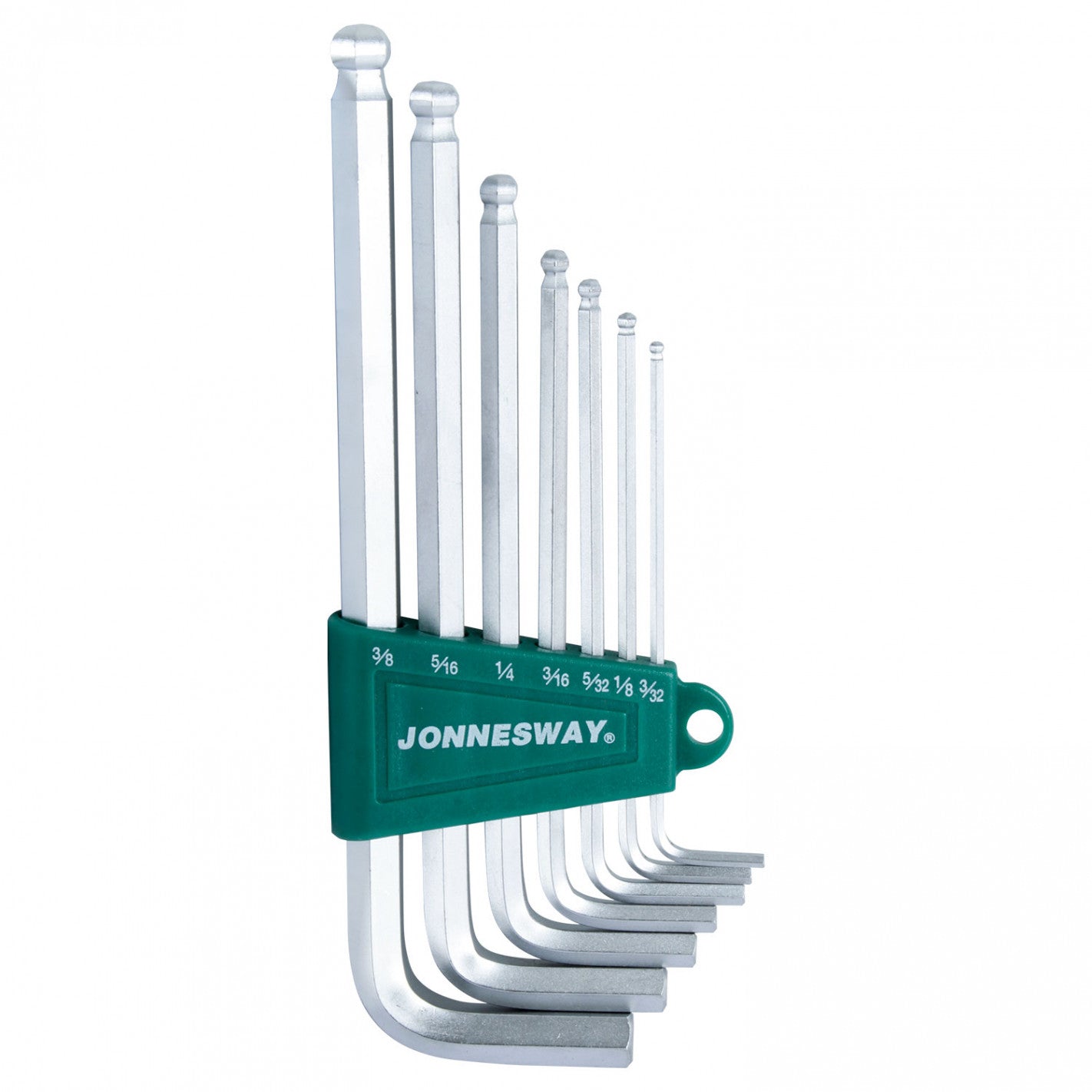 JUEGO de LLAVES HEXAGONALES PUNTA BOLA 7 pcs (H05SM) - JONNESWAY