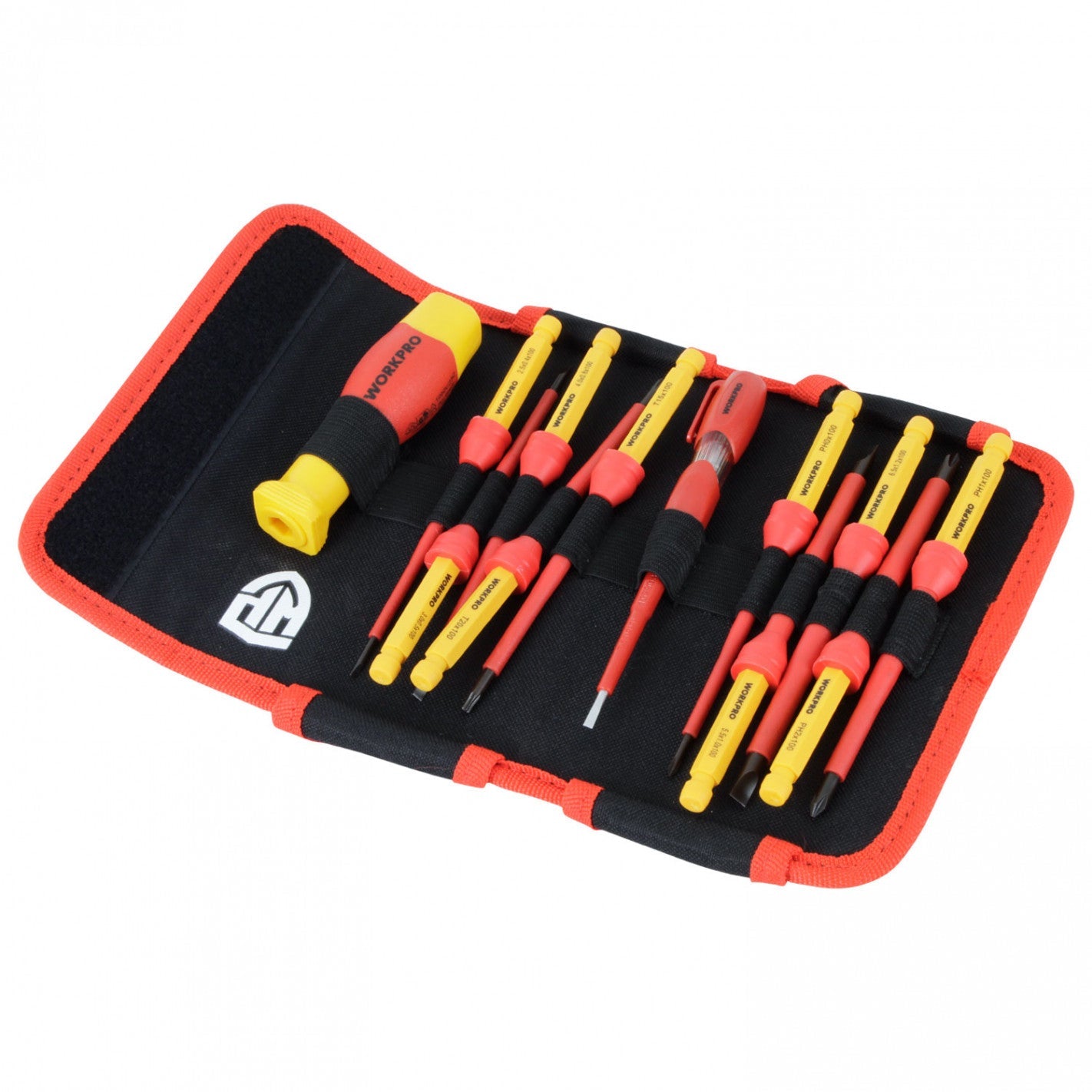 JUEGO DESTORNILLADORES AISLADOS 12 PIEZAS WP341018