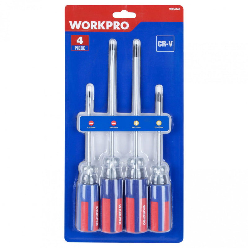 JUEGO DESTORNILLADORES AISLADOS 4 PIEZAS W004140WE