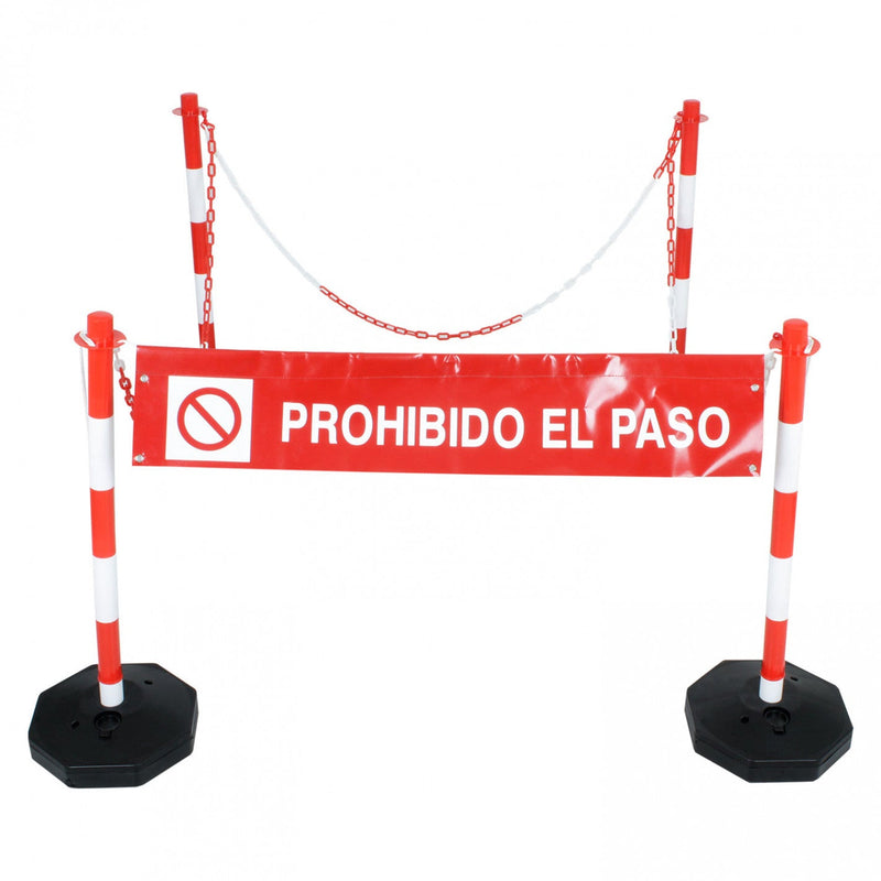 KIT DELIMITACION BLOQUEO Y SEÑALIZACION SP800120