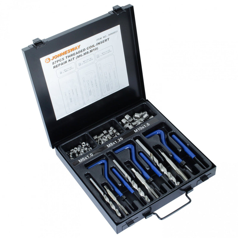 KIT INSERTOS REPARADOR HILOS 87 Piezas AI060031