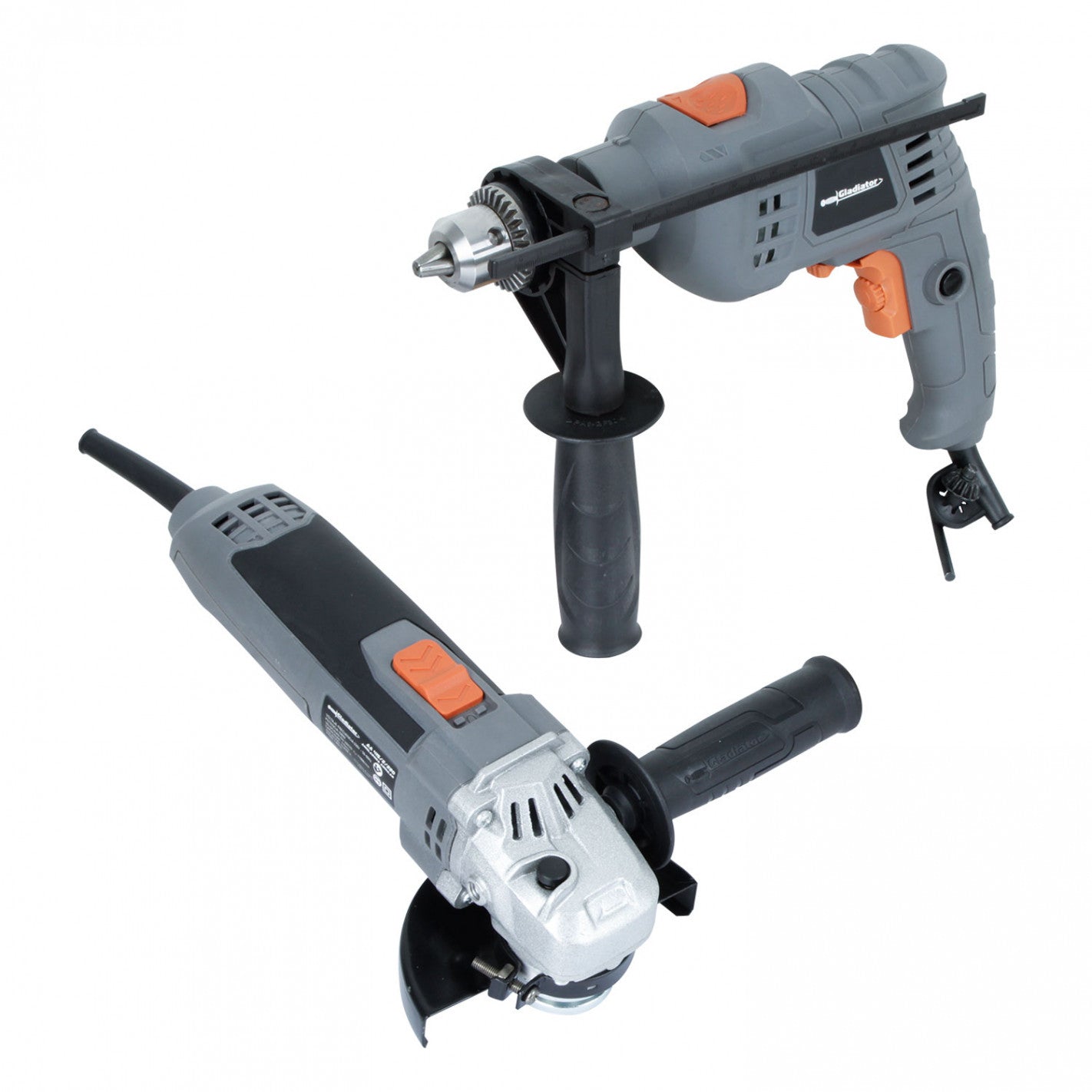 KIT TALADRO 13 MM + ESMERIL 4 1/2 + 10 DISCOS