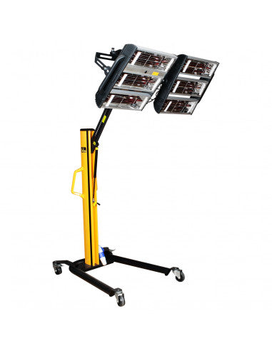 LAMPARA INFRARROJA 6 PANELES 220 V FY-6CH