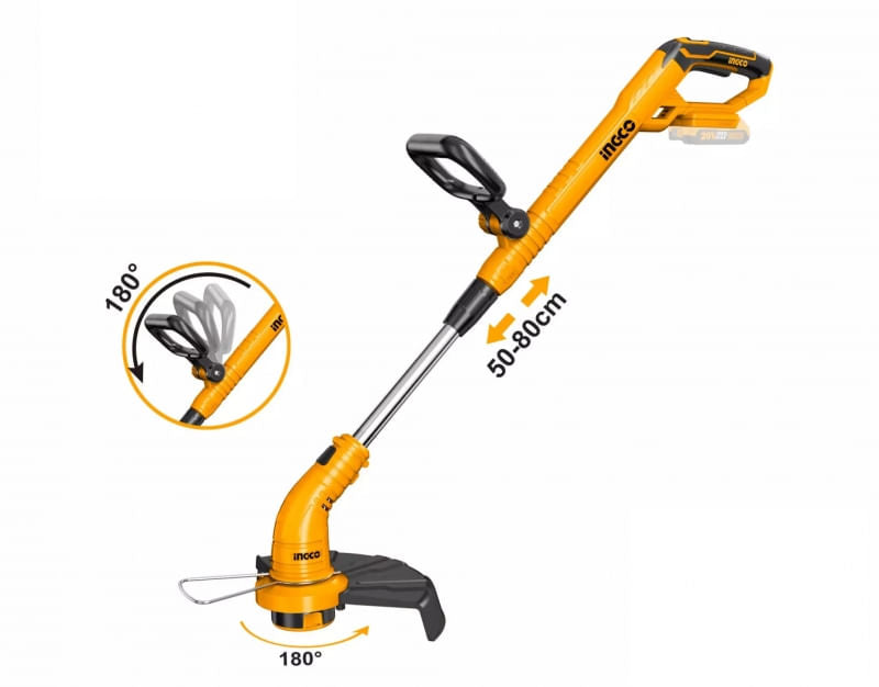 Orilladora Extensible Inalambrica 20V S/Herramienta CGTLI20018 INGCO