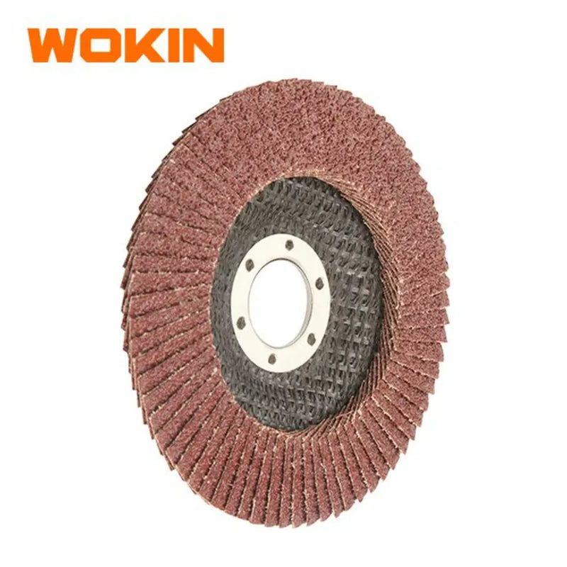 Disco Flap Metal/Madera Grano 120 115x22.2mm Wokin
