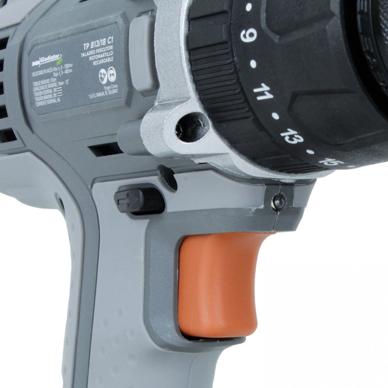 TALADRO 13mm INALAMBRICO 18V 1BAT TP 813/18 C1 PRO