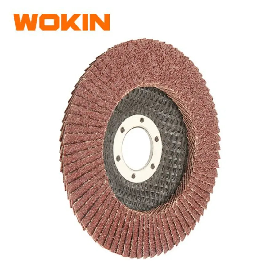 Disco Flap Metal/Madera Grano 40 115x22.2mm Wokin