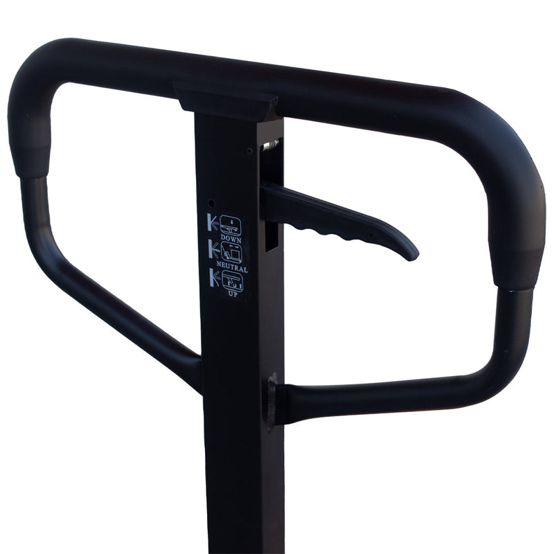 TRANSPALETA MANUAL 2500 KG. NYLON 550 MM